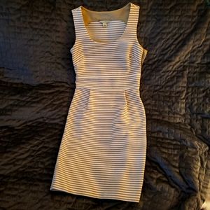 Banana Republic striped sheath